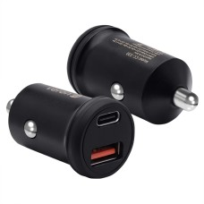 Автомобільний зарядний пристрій Veron CC-330 30W Black