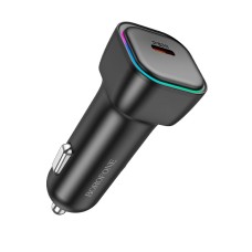 Автомобільний зарядний пристрій BOROFONE BZ28 Trophie single port 3A 30W Black