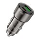 Автомобільний зарядний пристрій Hoco Z52 Spacious Car charger 3A 38W Transparent Black