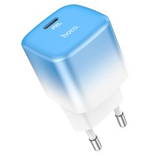 Мережевий зарядний пристрій HOCO C101A single port charger 20W Blue