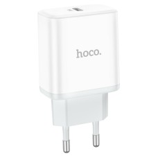 Мережевий зарядний пристрій HOCO C104A Stage single port 20W White