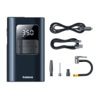 Автомобільний компресор насос Baseus PrimeTrip VA1 Wired and Wireless 2-in-1 Tire Inflator Black C11169001121-00