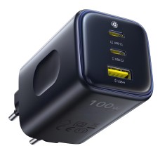 Мережевий зарядний пристрій Baseus PicoGo AE11 Fast Charger 2C+U 100W Black E0121400