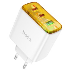 Мережевий зарядний пристрій HOCO CS44A Smart charger 65W White