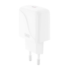 Мережевий зарядний пристрій XO L141 Single USB-C Fast Charger 20W White