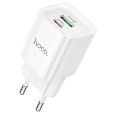Мережевий зарядний пристрій HOCO C147A Charm charger 20W White