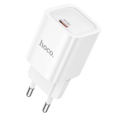 Мережевий зарядний пристрій HOCO C148A Charm single port charger 30W White