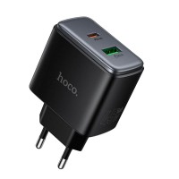 Мережевий зарядний пристрій HOCO C158A Upgrade charger 45W Black