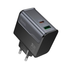 Мережевий зарядний пристрій HOCO CS74A Star Speed charger 45W Black