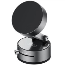 Автомобільний тримач XO C170 Vacuum suction cup Manual latch Magnetic holder Grey
