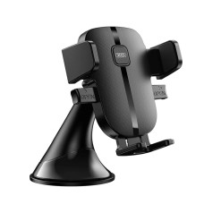Автомобільний тримач XO C120 Instrument panel small suction cup holder Black