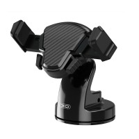 Автомобільний тримач XO C88 Suction Cup Car Bracket One-touch lock for stable travel Black