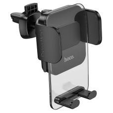 Автомобільний тримач Hoco CA117 Exquisite press typ air outlet Car holder Black