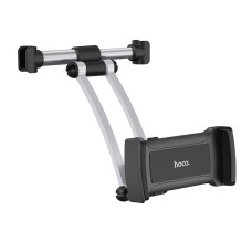 Автомобільний тримач на підголівник Hoco CA62 Handsome aluminum rear pillow in-car holder Black
