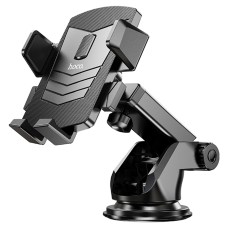 Автомобільний тримач Hoco CA83 David one-button center console car holder Black
