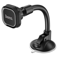 Автомобільний тримач Hoco CA55 Astute series windshield Black