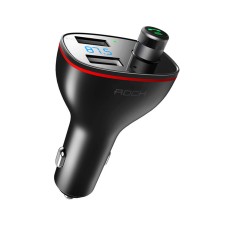 FM - трансмітер ROCK B300 Bluetooth Black