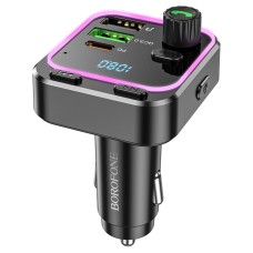 FM - трансмітер Borofone BC53 Highway car BT FM transmitter Black