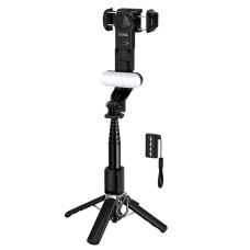 Монопод-трипод HOCO DYY06 Single-axis camera stabilizer selfie stick 1.08m Black
