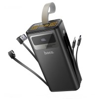 Повербанк портативний акумулятор Power bank Hoco DB58 Plentiful fully compatible 22.5W 30000 mAh Black