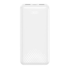 Повербанк портативний акумулятор Power bank XO PB313 Light display 20000 mAh White