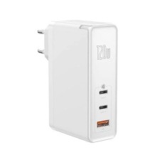 Мережевий зарядний пристрій Baseus GaN2 Pro Quick Charger 2C+U Type-C cable 120W White CCGAN-J02