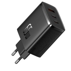 Мережевий зарядний пристрій Baseus Cube Pro Fast Charger 2C+U 65W Black P10152301113-00