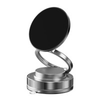 Автомобільний тримач CH CCT28 vacuum magnetic mobile phone holder Black