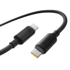 Кабель Baseus Foamed Silicone Type-C to Type-C 100W 5A 2m Black E0426704