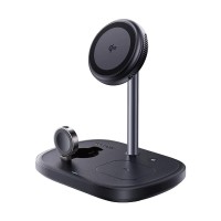 Бездротова зарядка Baseus EnerFill FS41 3-in-1 Wireless Charging Stand Black P10281904123-01