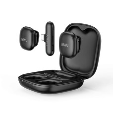 Бездротовий мікрофон для телефону Wiwu Wi-WM006 Duo Microphone AI Adaptive Type-C з кейсом заряджання