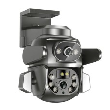 Камера відеоспостереження XO CR04 Robot Pixel Dual 400W Black