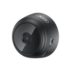 Камера відеоспостереження XO CR12 mini Wireless WiFi Camera 0.3 Megapixel (480P w/stand) Black