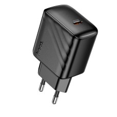 Мережевий зарядний пристрій HOCO CS24A Puerto single-port charger 25W Black