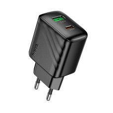 Мережевий зарядний пристрій HOCO CS25A Rico charger 20W Black