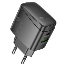 Мережевий зарядний пристрій HOCO CS61A Bright charger 30W Black