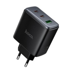 Мережевий зарядний пристрій HOCO C160A Upgrade PD charger 65W Black