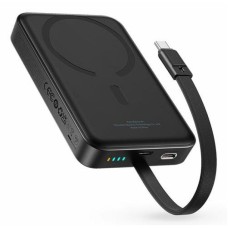 Повербанк портативний акумулятор Power bank Baseus Magnetic Mini Wireless Type-C Edition 10000 mAh 30W Black P1002210B113-00