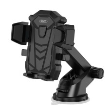 Автомобільний тримач XO C76 Car holder with sucker plate Black