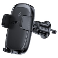 Автомобільний тримач ACEFAST D48 press type wireless charging car holder for air vent 15W Black