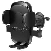 Автомобільний тримач ACEFAST D56 one key lock car holder for air vent Black