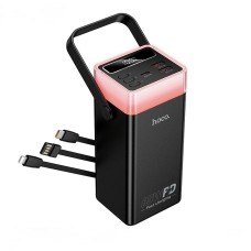 Повербанк портативний акумулятор Power bank Hoco DB103 fully compatible 40000 mAh PD 65W Black