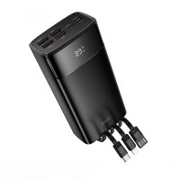 Повербанк портативний акумулятор Power bank Hoco DB89B Element 22.5W 30000 mAh Black
