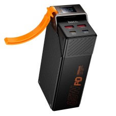 Повербанк портативний акумулятор Power Bank Hoco DB100 Harmony fully compatible 65W 30000 mAh Black