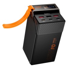 Повербанк портативний акумулятор Power bank Hoco DB100A Harmony fully compatible 65W 50000 mAh Black