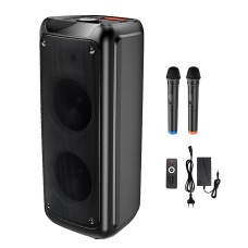 Портативна колонка Bluetooth HOCO DS53 Flame light BT speaker 120W black