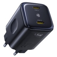 Мережевий зарядний пристрій Baseus PicoGo AN13 Fast Charger 2C 45W Black E0121F00