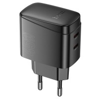 Мережевий зарядний пристрій Hoco CS62A Bright PD charger 45W Black
