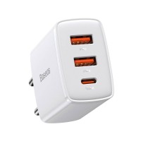 Мережевий зарядний пристрій Baseus Compact Quick Charger 30W White CCXJ-E02