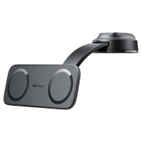 Автомобільний тримач ACEFAST D60 dual magnet car holder for dashboard Black